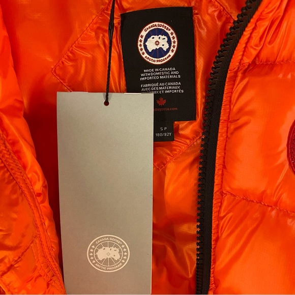 Orange Canada Goose Crofton Vest | Size Small - Picture 4 of 11